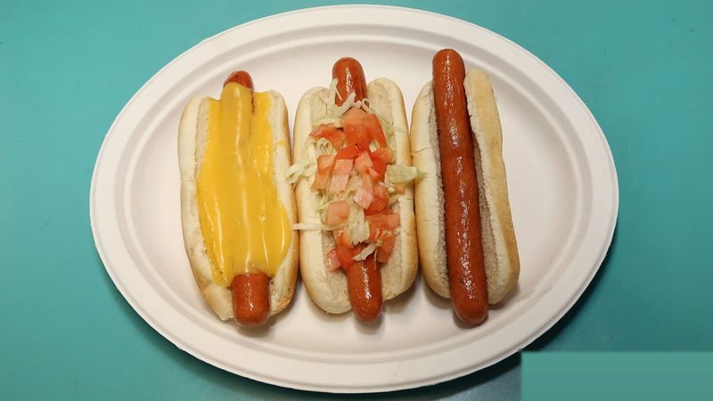 Hot Dogs three ways at Harbor Eats