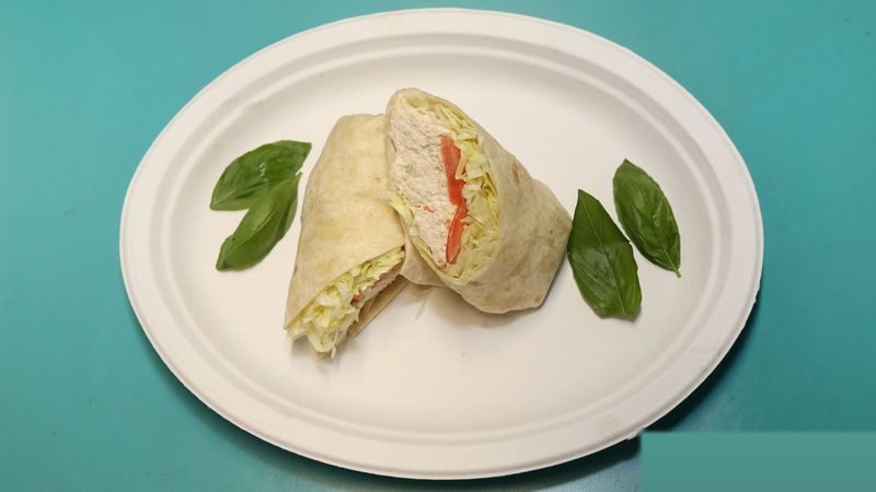 Tuna Salad Wrap at Harbor Eats